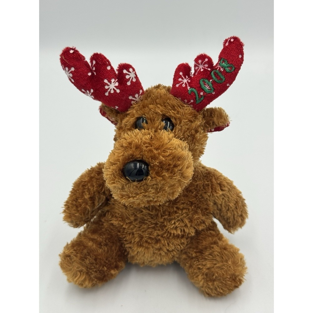 PLUSHβ MOOSE CHRISTMAS WINTER TOY 2008